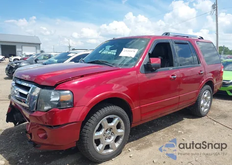 2014 Ford Expedition Limited из США, поврежденный, VIN 1FMJU2A58EEF00458